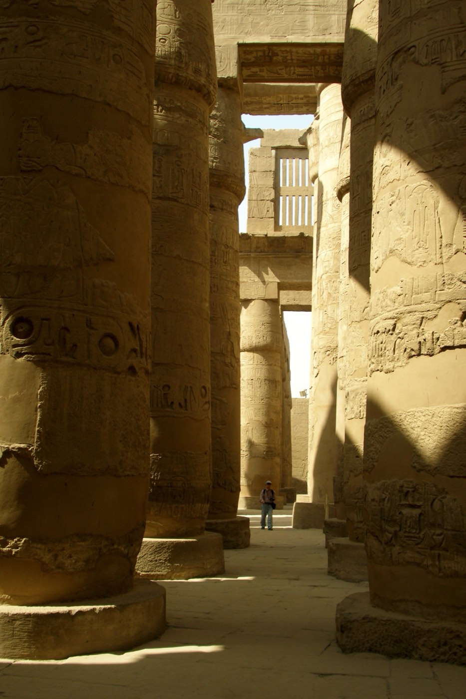 The Hypostyle Hall of Karnak Temple